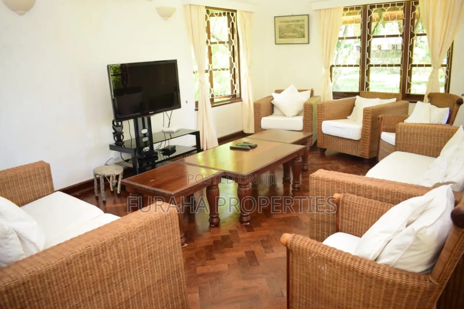 To Let 5 Beds Fully Furnished House Nyali in Diani