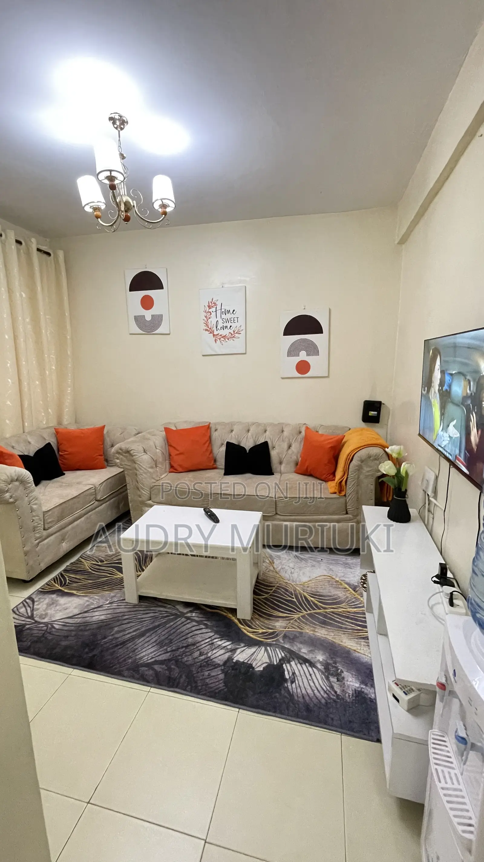 Warm One Bedroom Airbnb in Nairobi Near Usiu and Garden City Mall in Roysambu