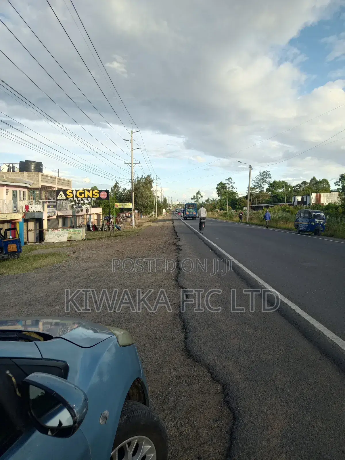 Half Acre Fronting Kangundo Road in Chokaa