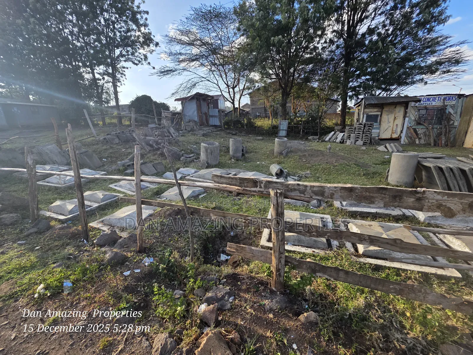 1/4 Acre Plot Touching Tarmac Matasia Town for Sale in Matasia