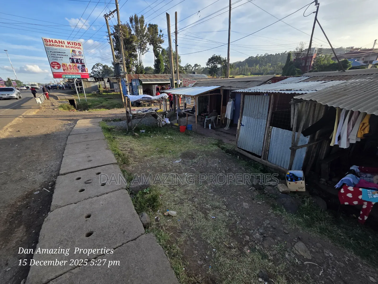 1/4 Acre Plot Touching Tarmac Matasia Town for Sale in Matasia