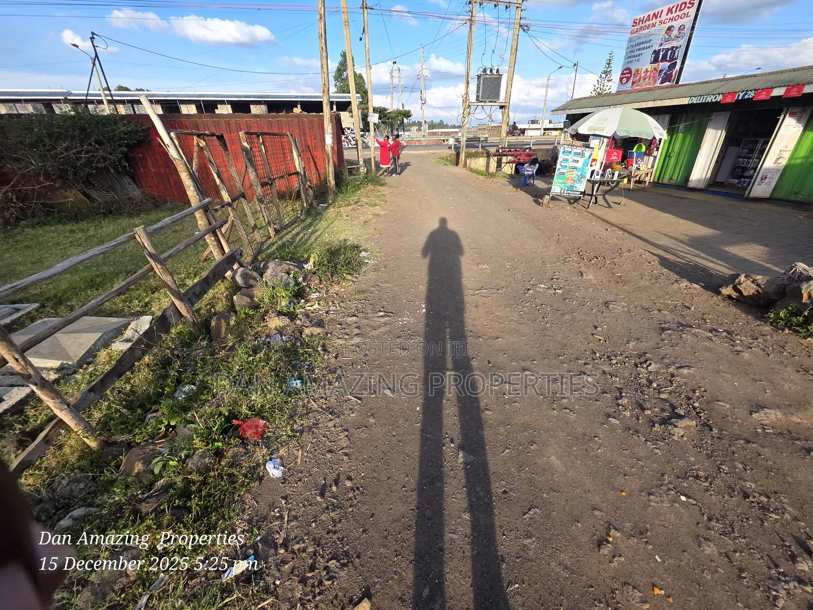 1/4 Acre Plot Touching Tarmac Matasia Town for Sale in Matasia