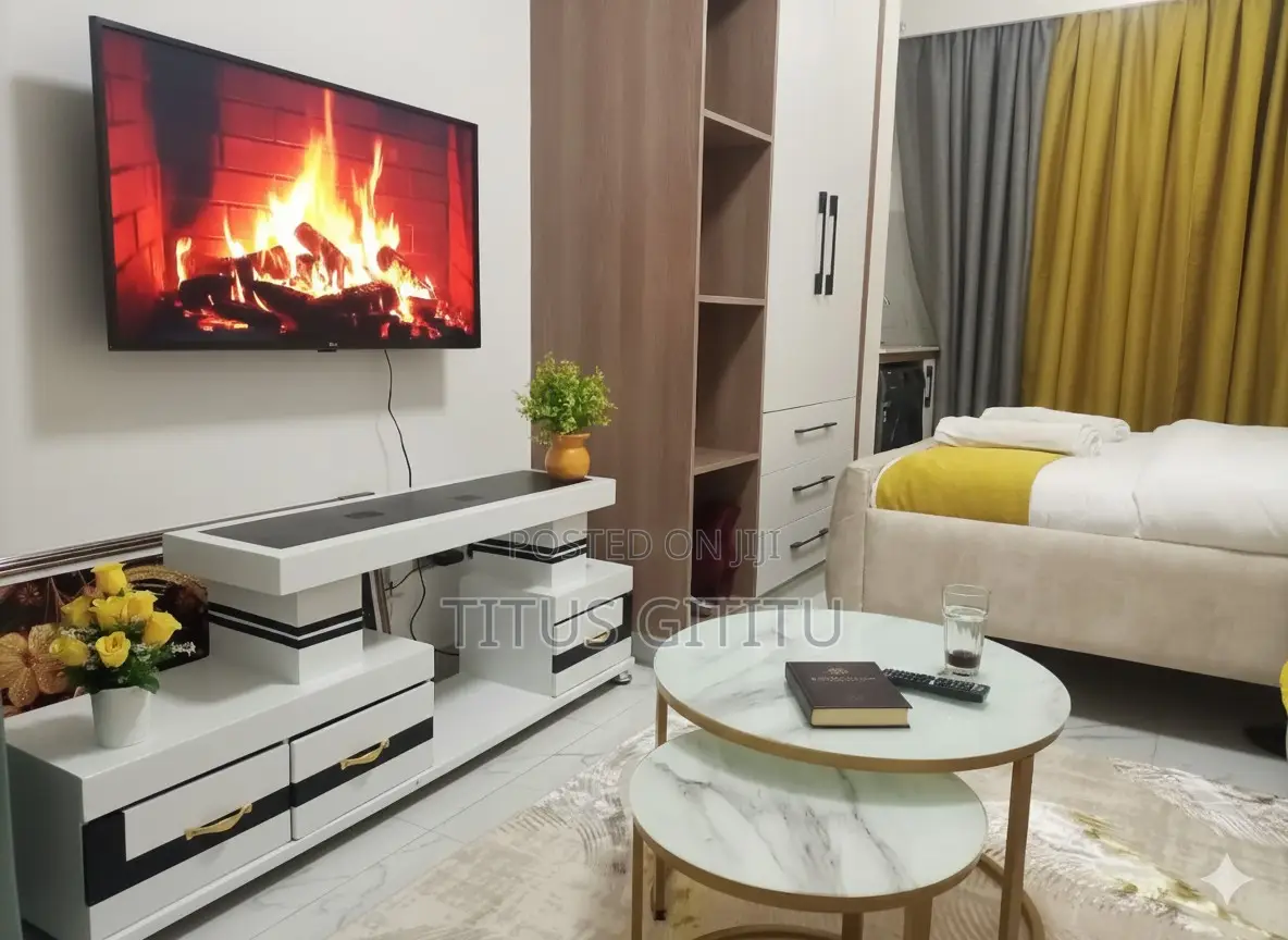 Luxury Studio Airbnb in Kilimani | Ngong Rd Near Prestige | Study Area in Hurlingham