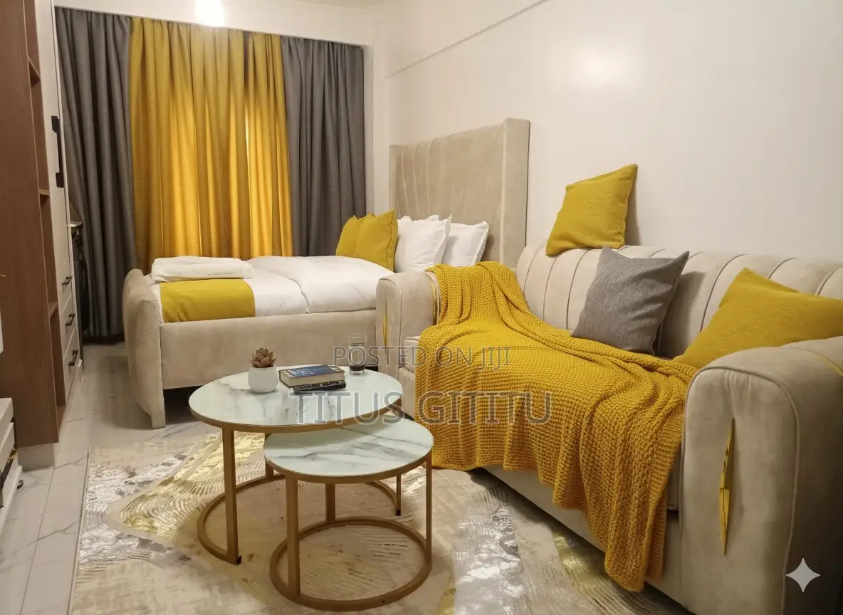 Luxury Studio Airbnb in Kilimani | Ngong Rd Near Prestige | Study Area in Hurlingham