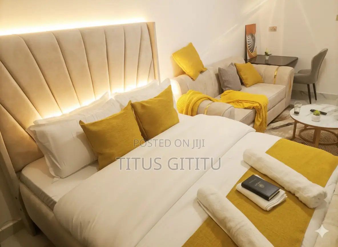 Luxury Studio Airbnb in Kilimani | Ngong Rd Near Prestige | Study Area in Hurlingham