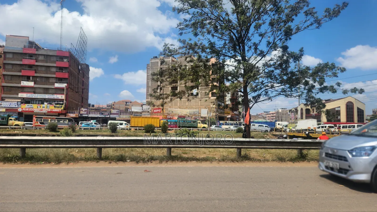 Juja Commercial Plots 2nd Row in Juja