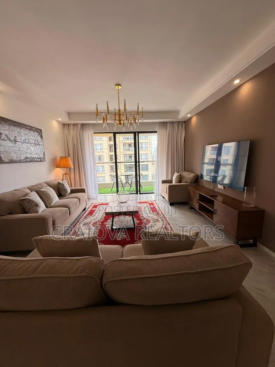 Furnished 2bdrm Apartment in Kilimani for rent in Kilimani