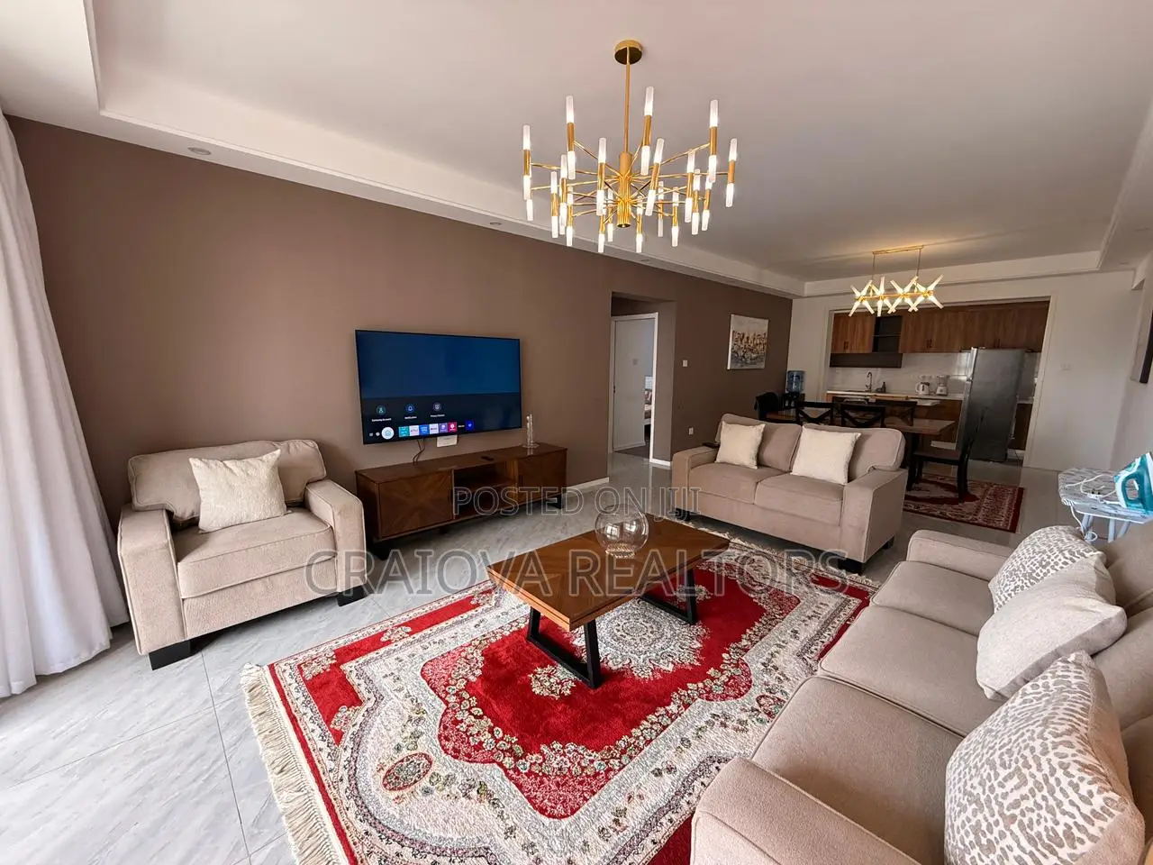 Furnished 2bdrm Apartment in Kilimani for rent in Kilimani