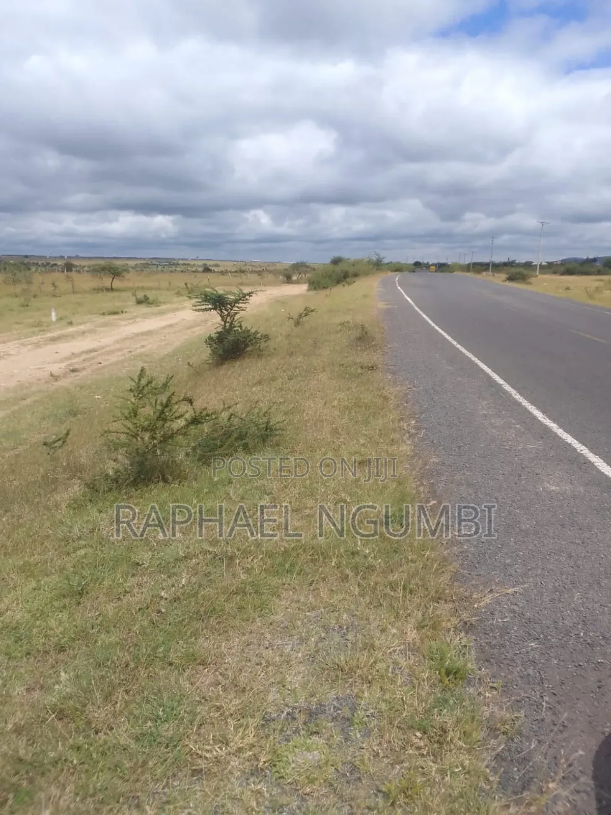 Five (5) Acres at Maanzoni Machakos Touching Mombasa Road Tarmac in Machakos Town