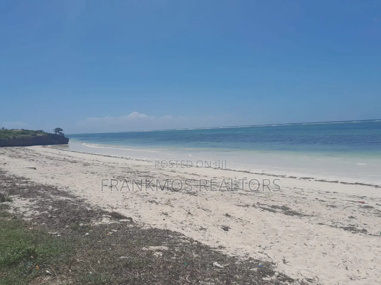20 Acres Sandy Beach in Kikambala
