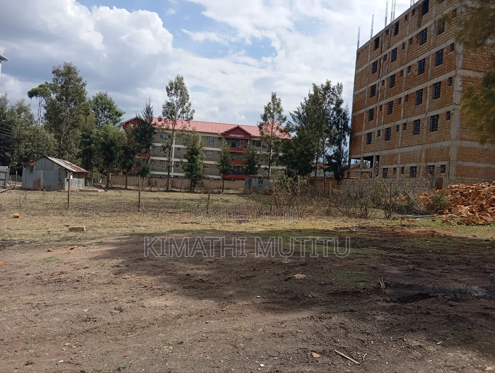 These Are Very Prime Commercial Plots 2nd Row From the Tarmac Road. in Ongata Rongai