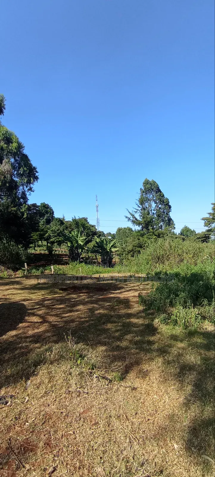 Commercial Plot for Sale in Thogoto, Kikuyu. in Thogoto