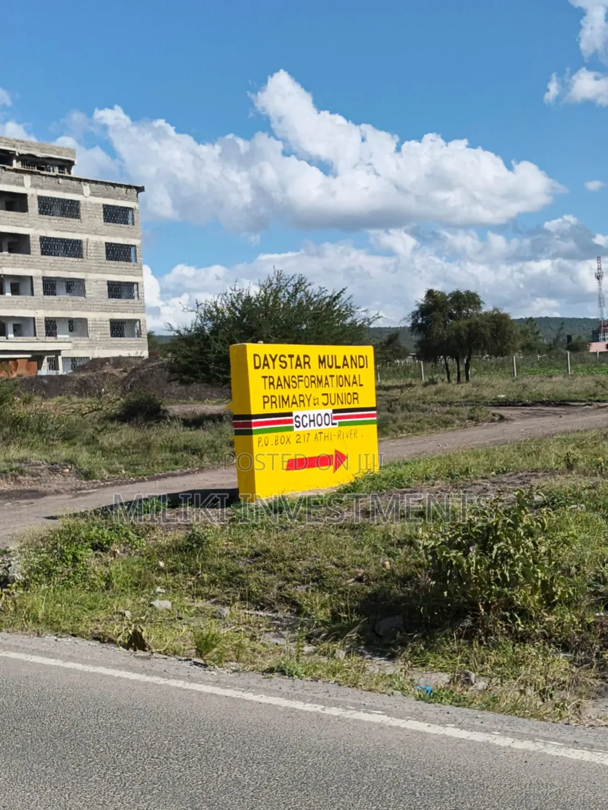 50 by 100 Plots on Sale at Lukenya in DayStar Area