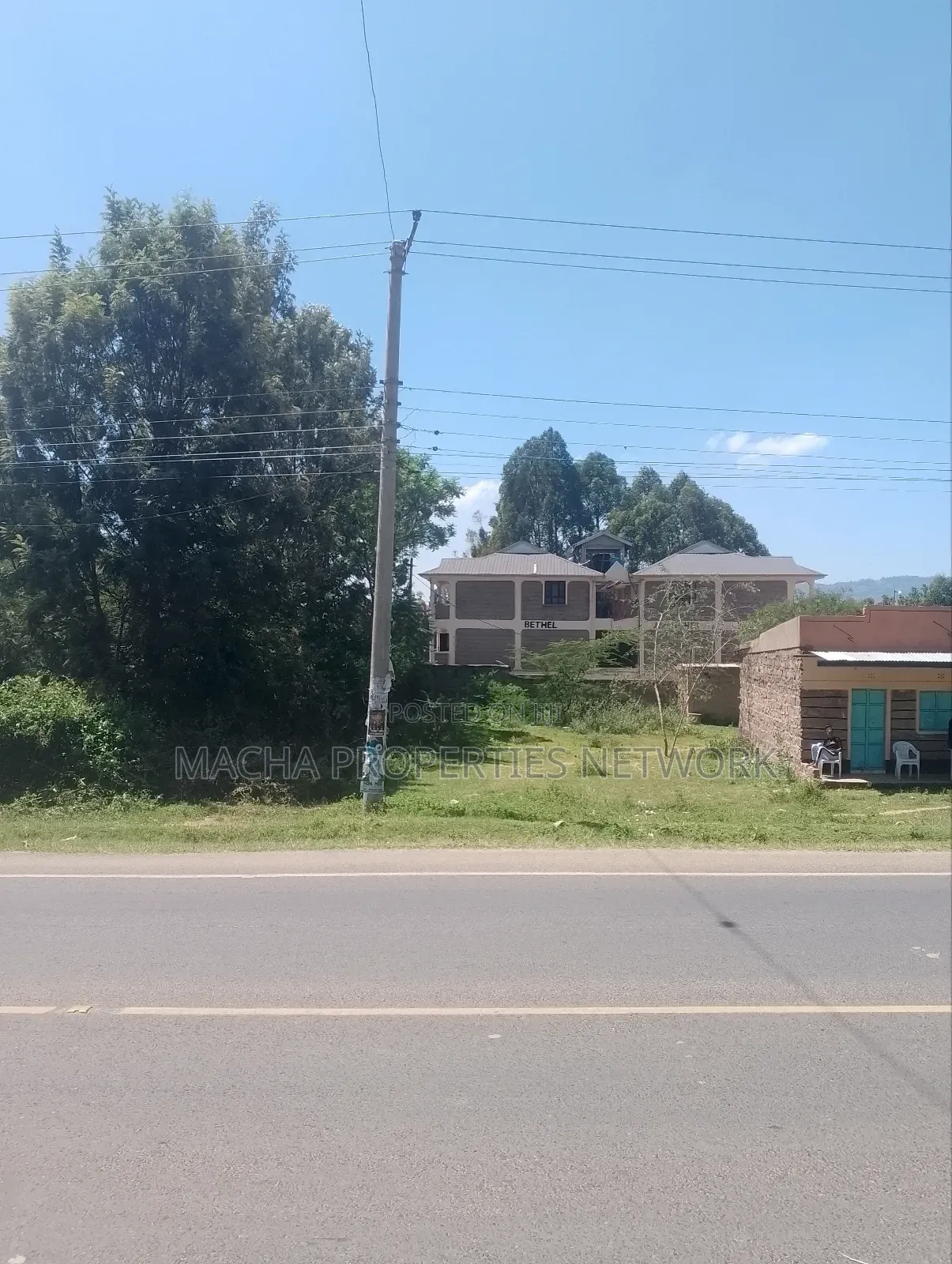 50 by 100ft Plot Machakos-Mumbuni Fronting Tarmac Road in Machakos Town