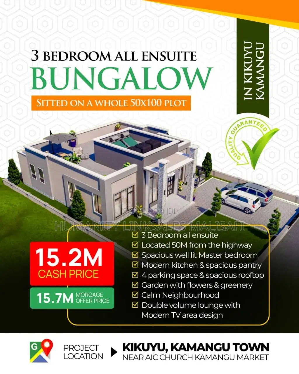3bdrm Bungalow in Thogoto for sale in Thogoto