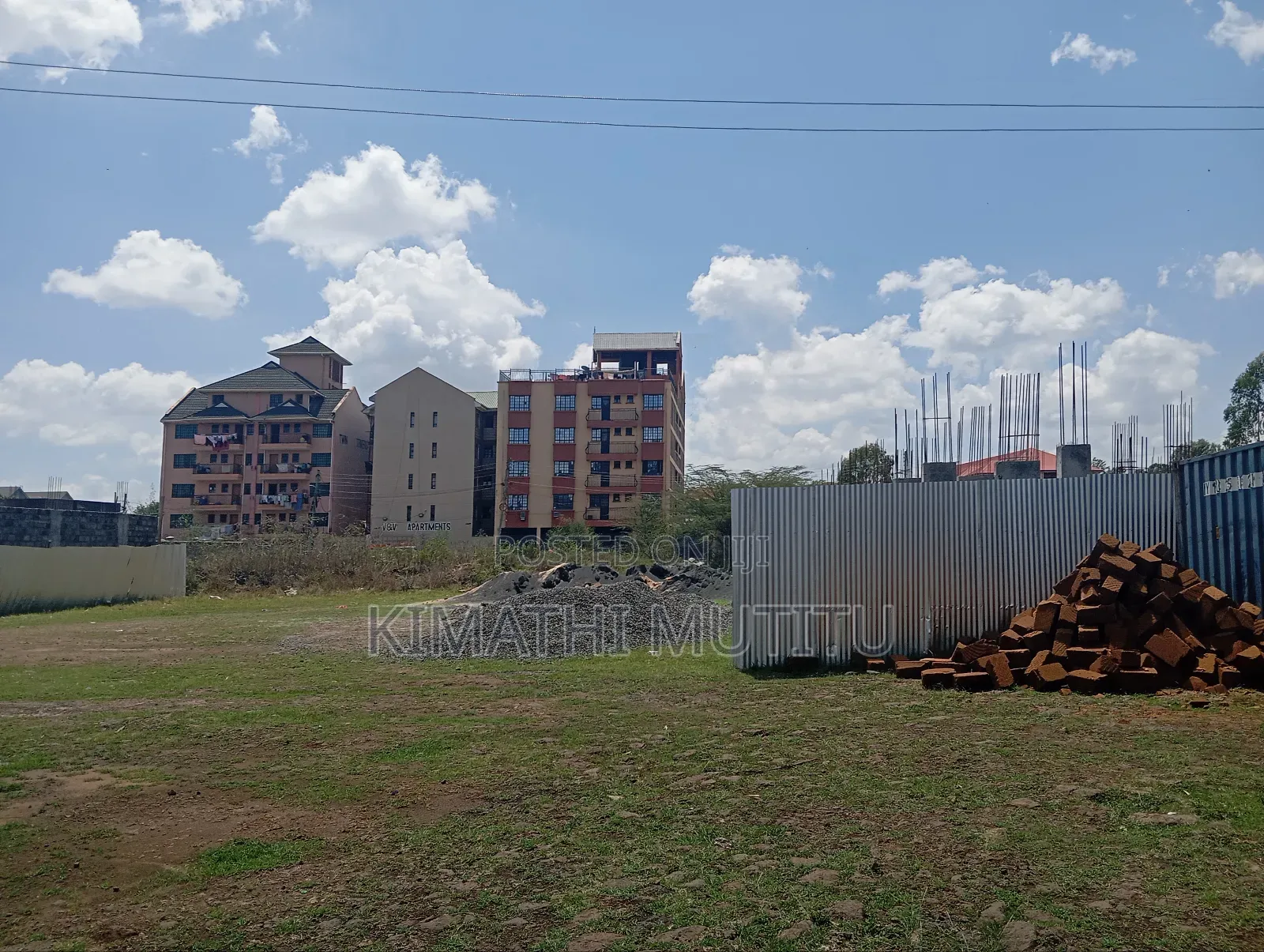 A Very Prime Commercial 1/4 Acre Near the Tarmac Road. in Ongata Rongai