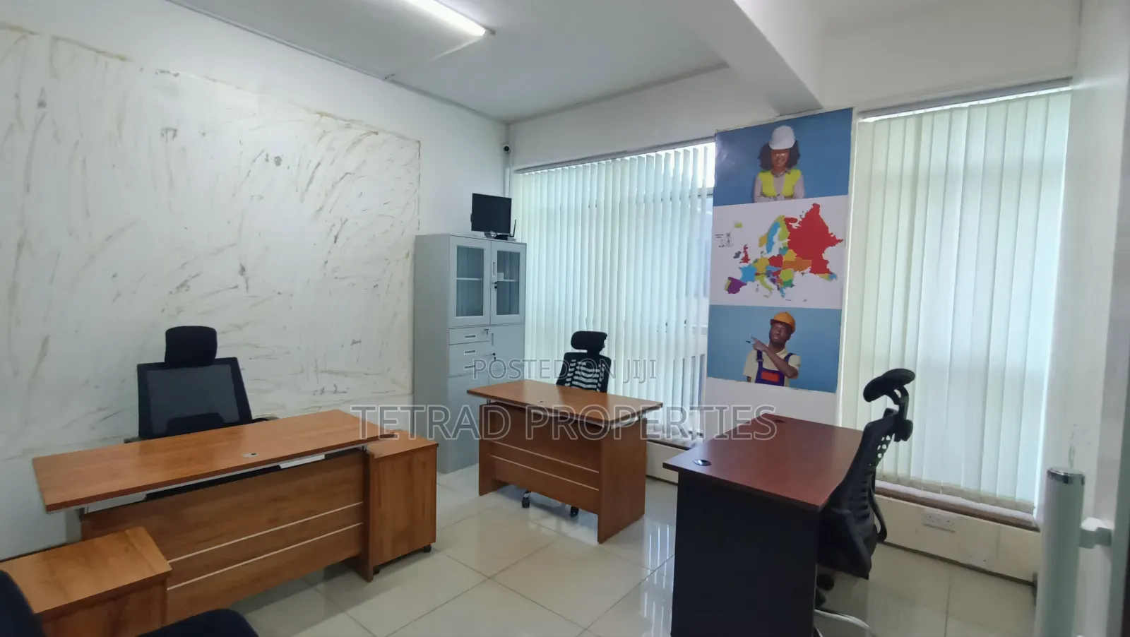 4-6 Desks Furnished Office in Westlands Near Safaricom Hq. in Westlands