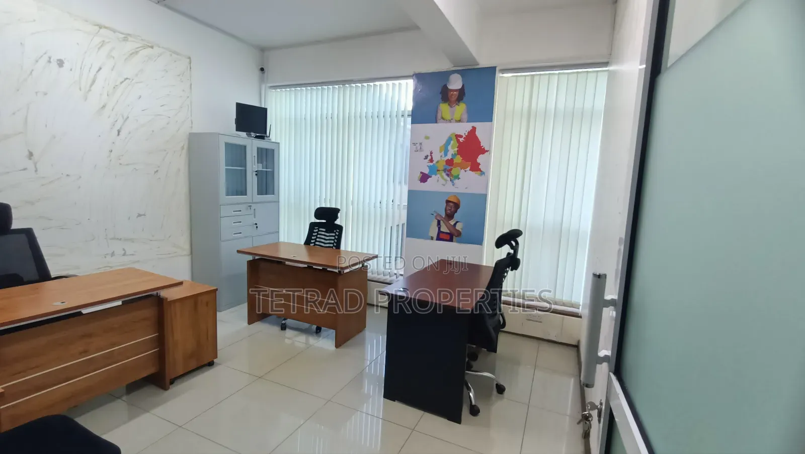 4-6 Desks Furnished Office in Westlands Near Safaricom Hq. in Westlands