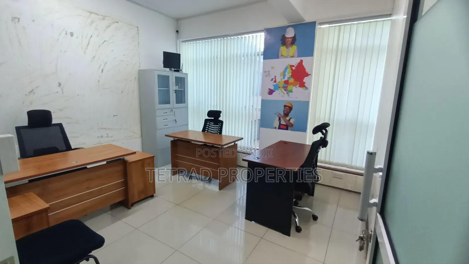 4-6 Desks Furnished Office in Westlands Near Safaricom Hq. in Westlands
