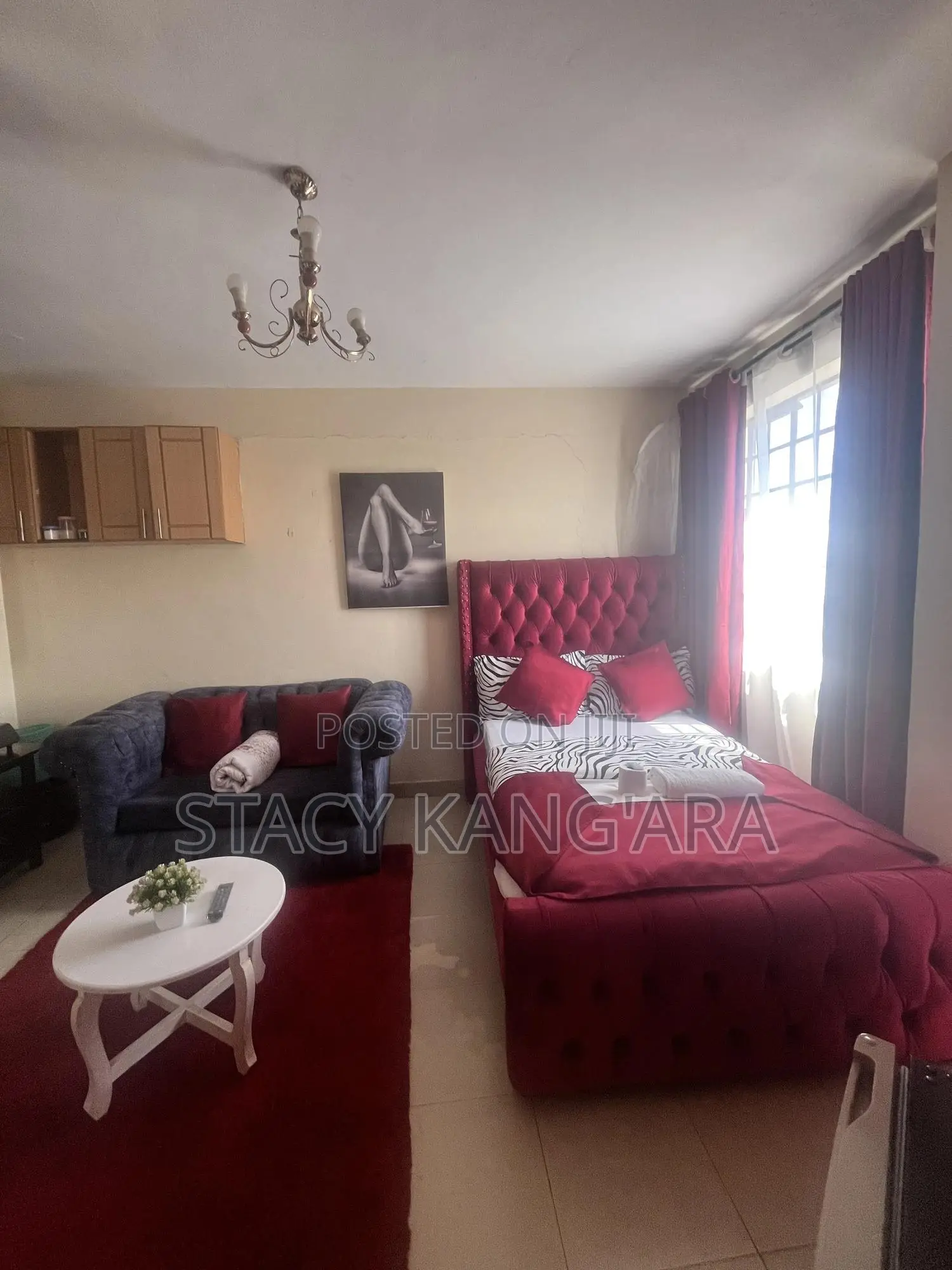 Fully Furnished Studio Apartment in Roysambu