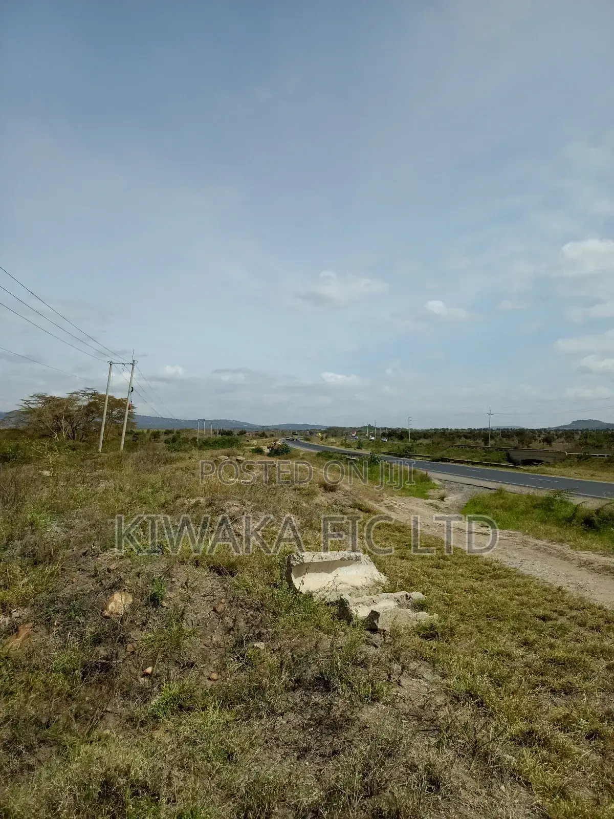 6.5 Acres for Lease Fronting Mombasa Road in Lukenya