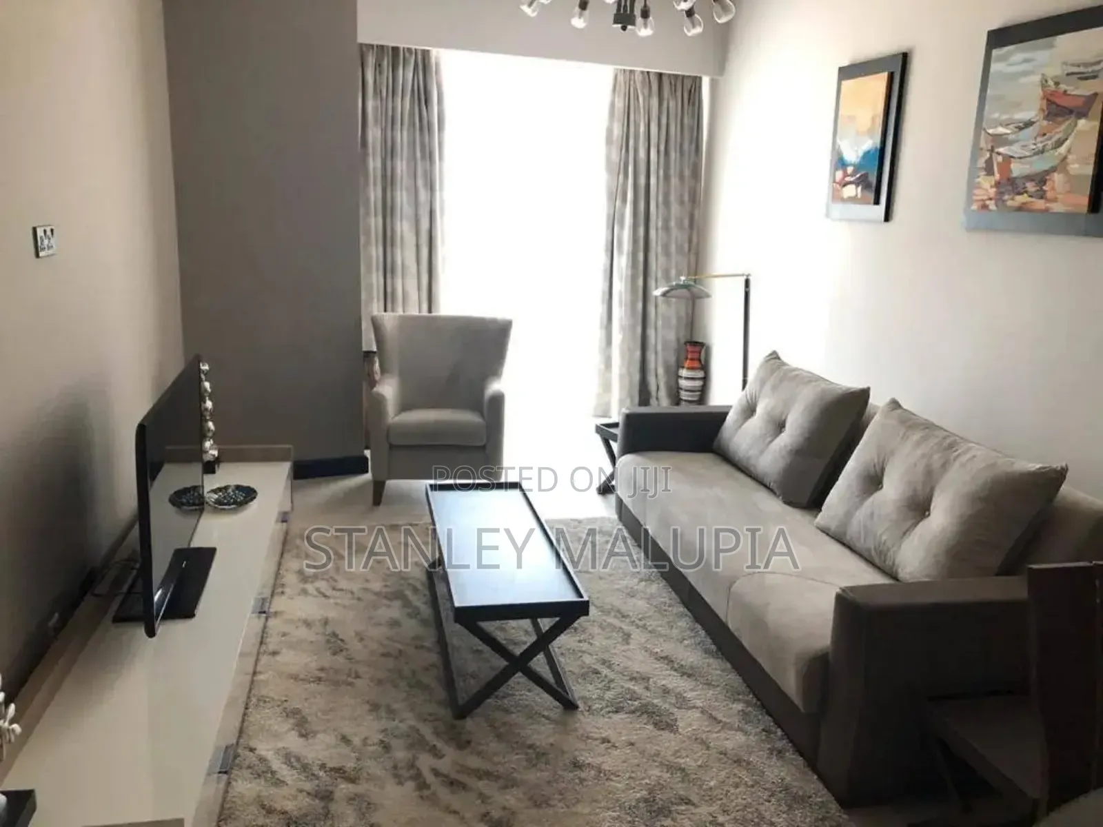 Furnished 1bdrm Apartment in Westlands Area for rent in Raphta Road Area