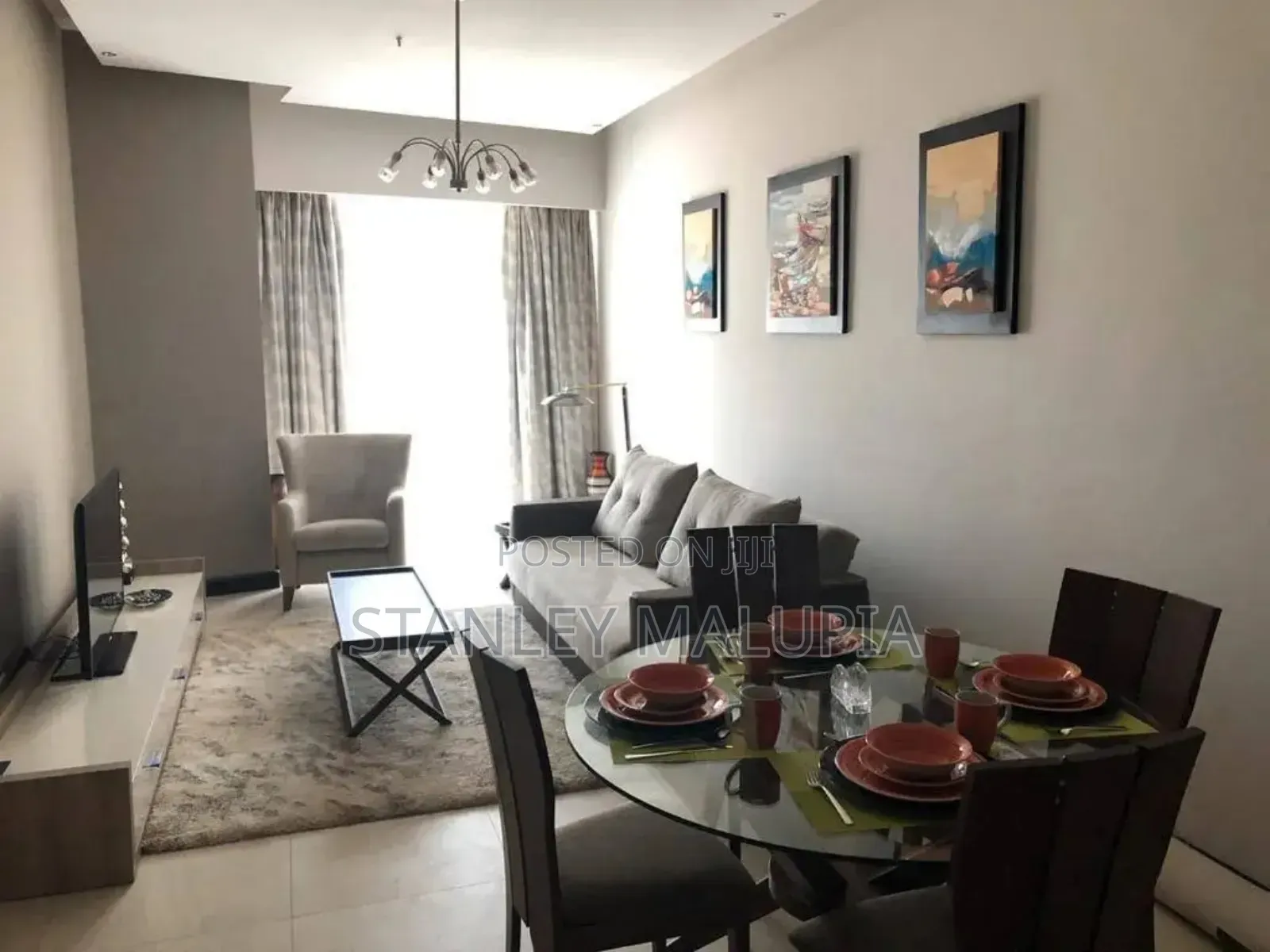 Furnished 1bdrm Apartment in Westlands Area for rent in Raphta Road Area