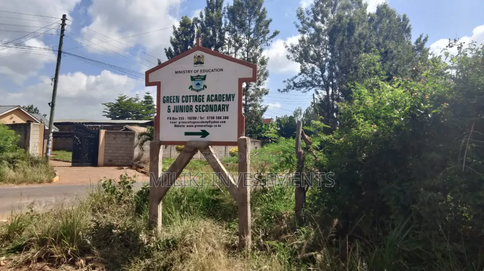50 by 100 Plot on Sale at Muran'ga in Township G