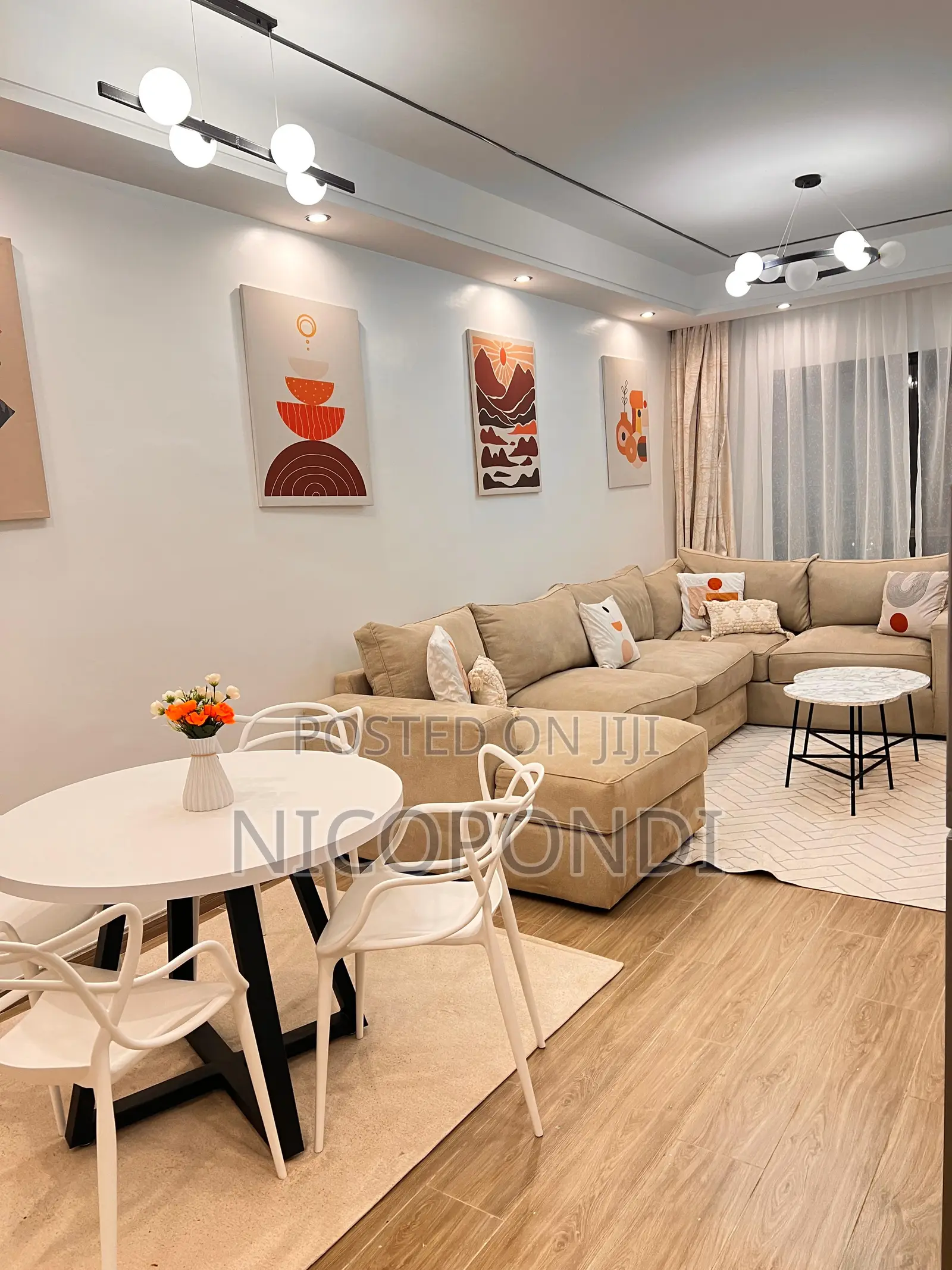 Furnished 3bdrm Apartment in Kilimani, Hurlingham for rent in Hurlingham