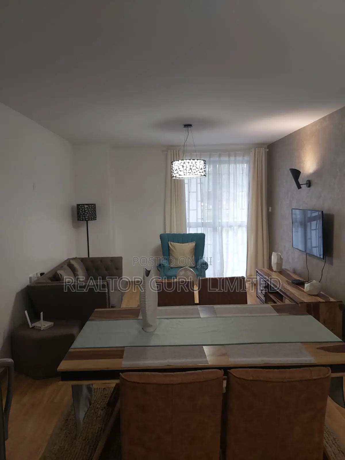 Furnished 1bdrm Apartment in Kilimani, Hurlingham for rent in Hurlingham