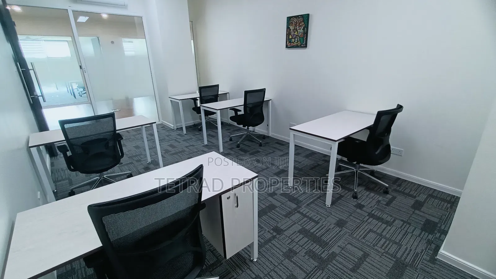 5-6 Desks Furnished Office In Riverside in Riverside Drive