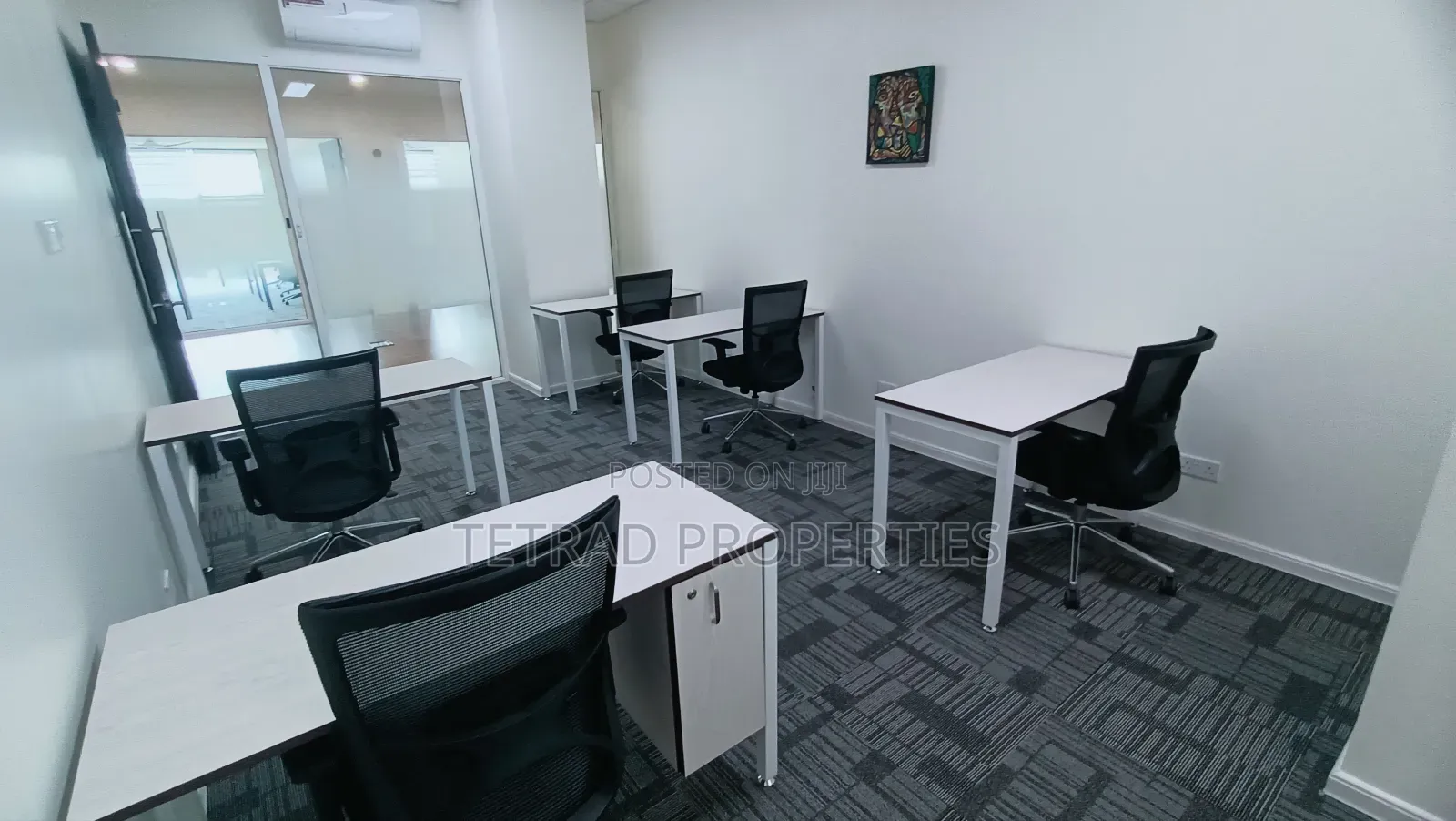 5-6 Desks Furnished Office In Riverside in Riverside Drive