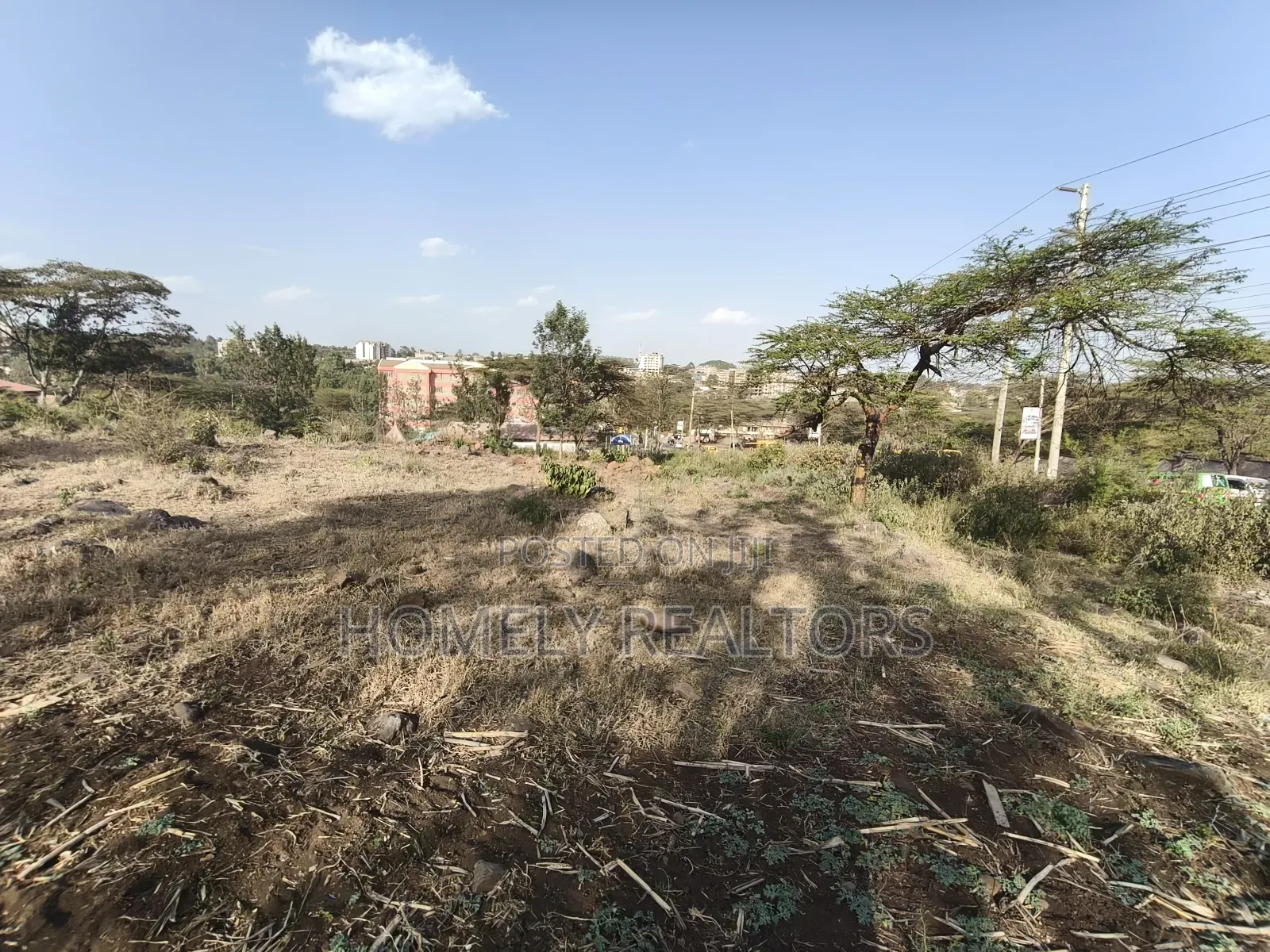 Commercial Half Acre Piece of Land Touching Magadi Road Tarmac in Ongata Rongai