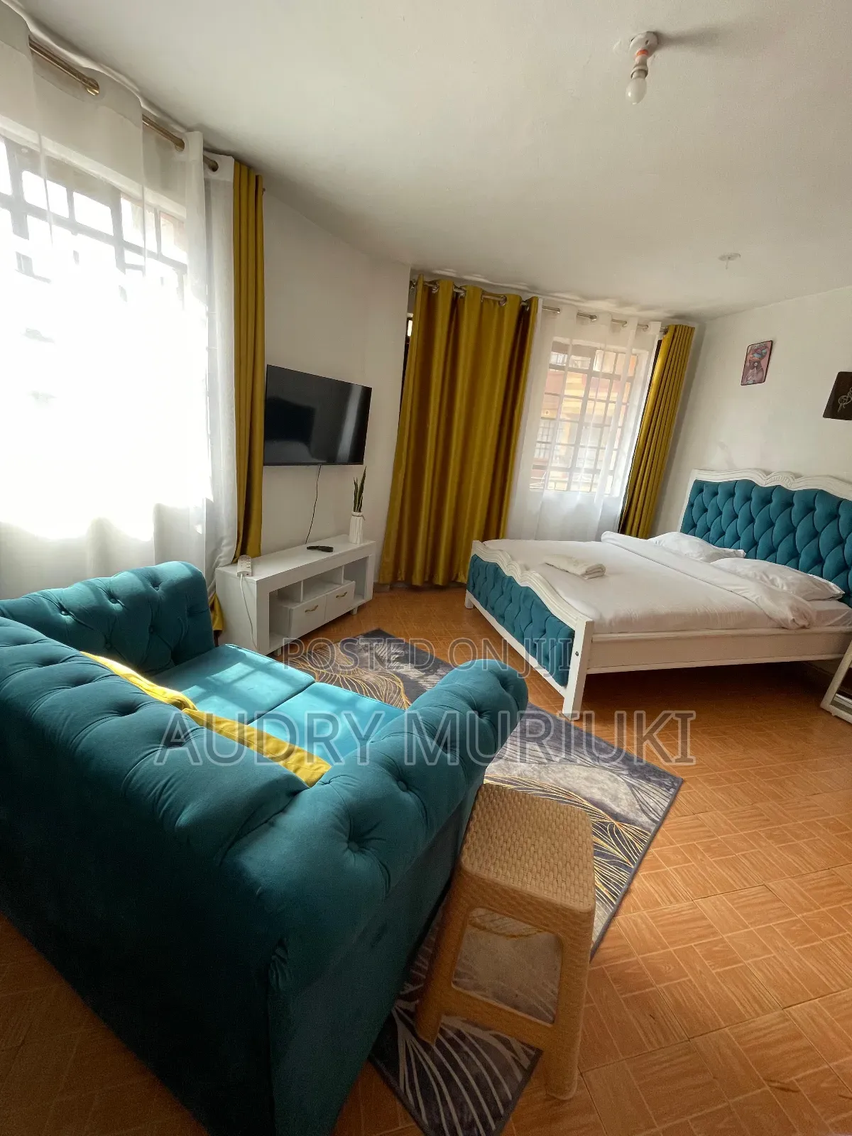 Warm Studio Airbnb TRM Drive Roysambu Thika Road in Roysambu