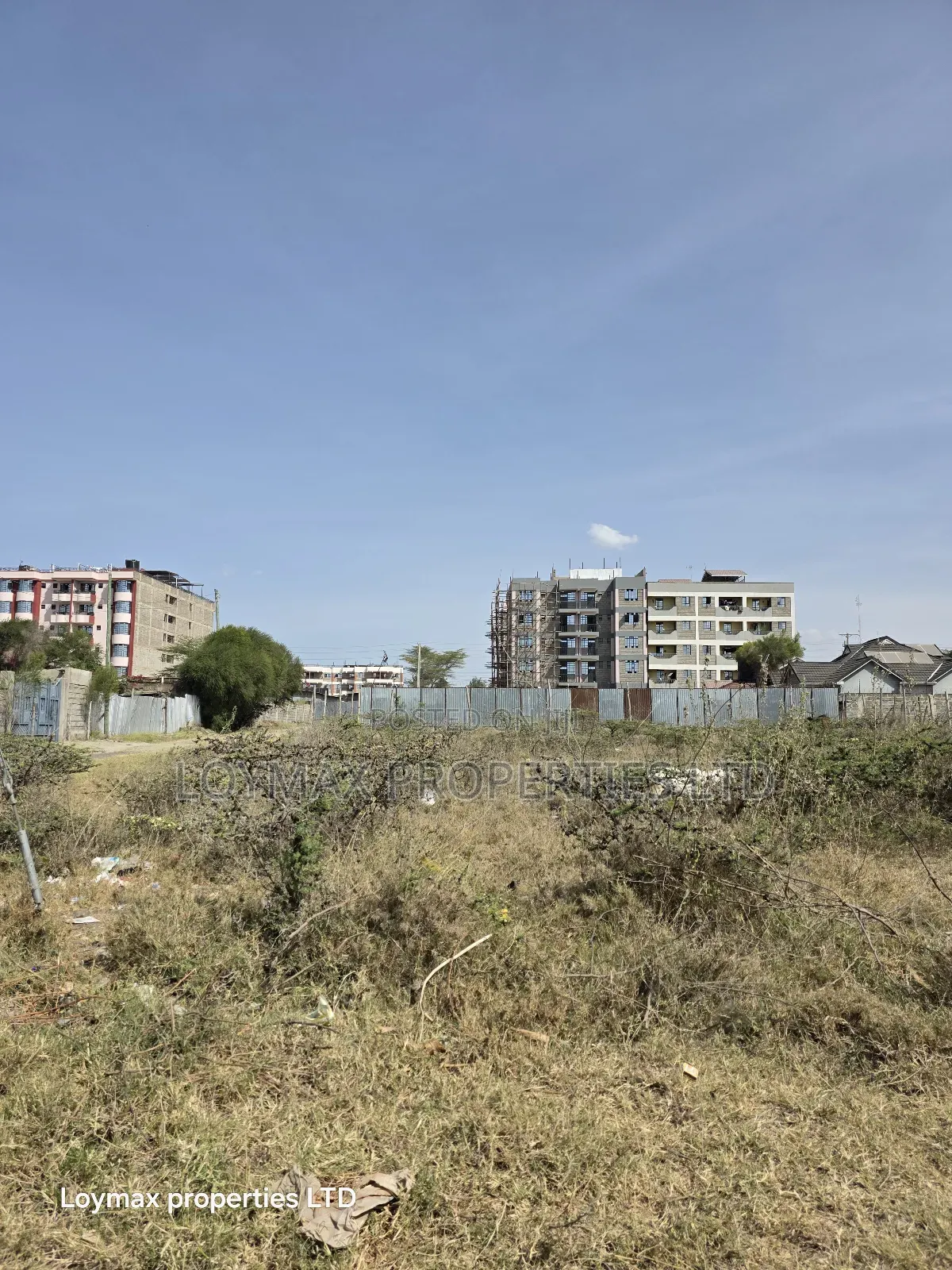 50/100 Commercial Plot Kitengela Second Row From the Tarmac Yukos. in Kitengela