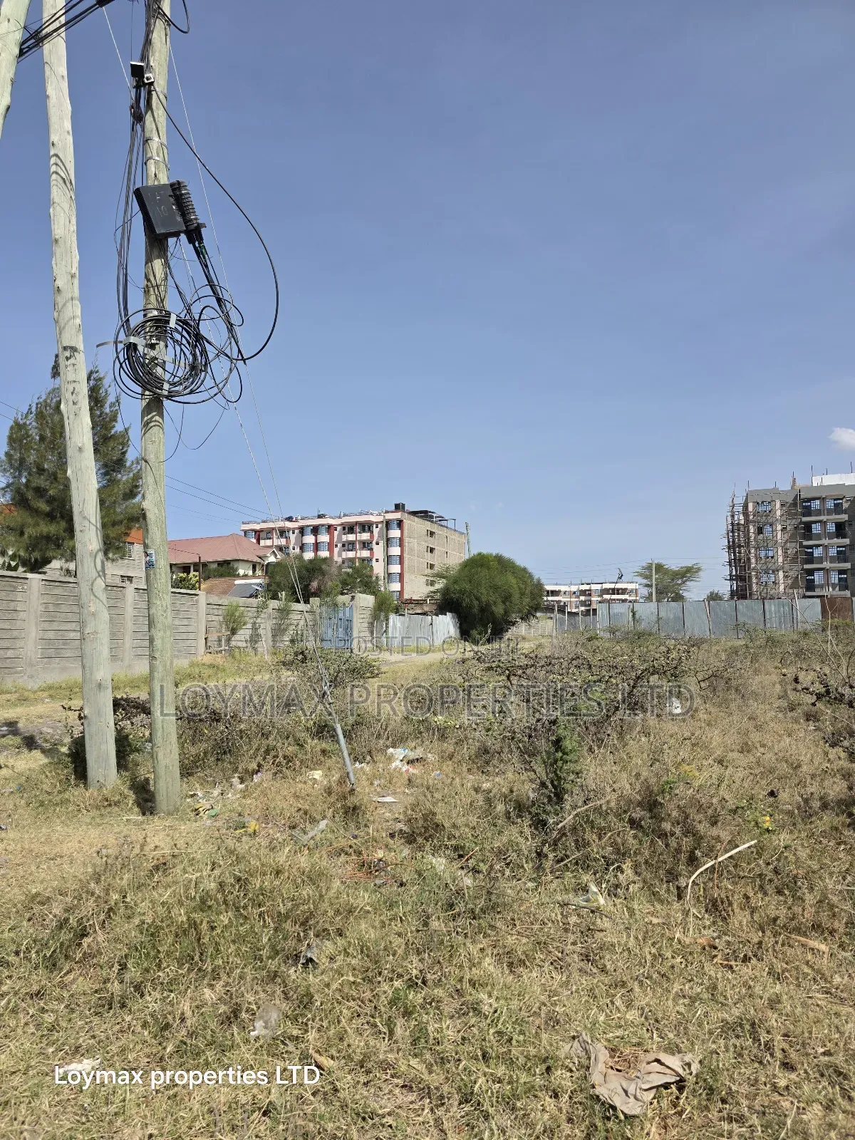50/100 Commercial Plot Kitengela Second Row From the Tarmac Yukos. in Kitengela