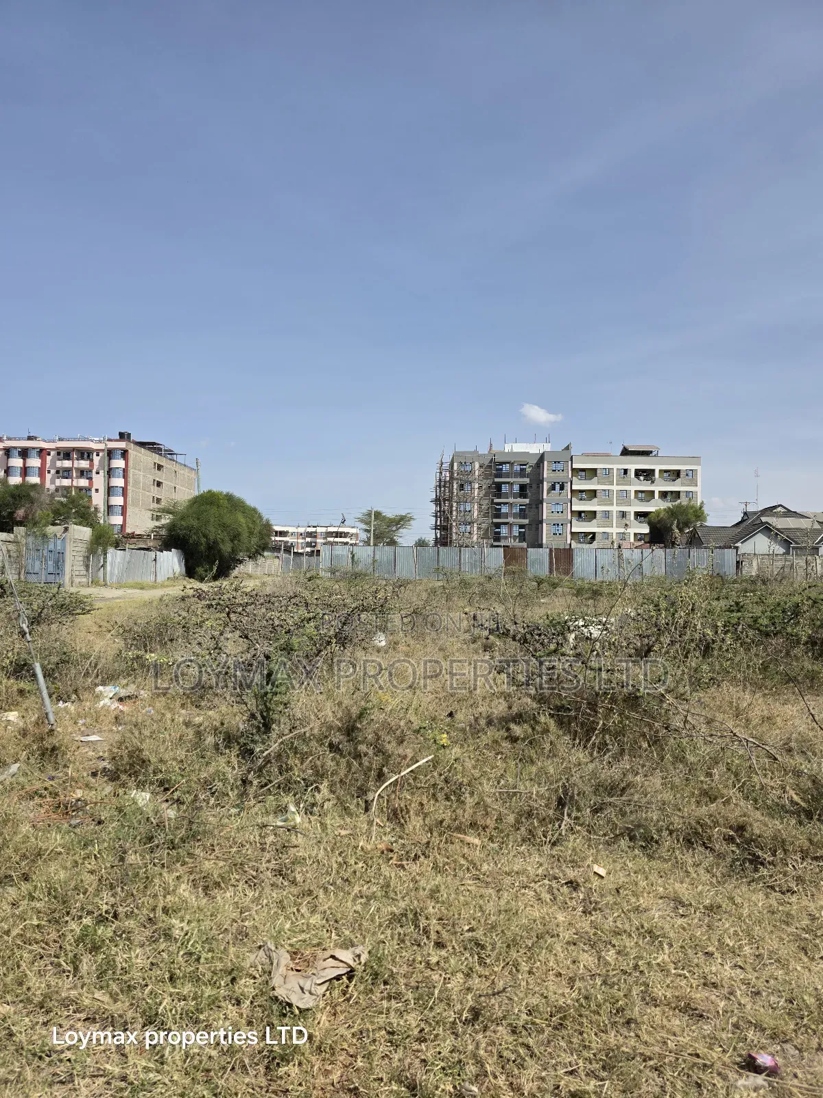50/100 Commercial Plot Kitengela Second Row From the Tarmac Yukos. in Kitengela