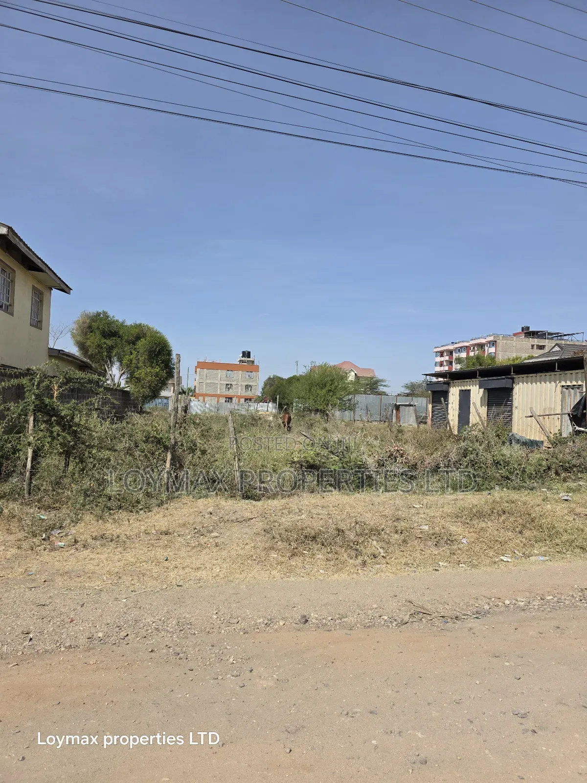 50/100 Commercial Plot Kitengela Second Row From the Tarmac Yukos. in Kitengela