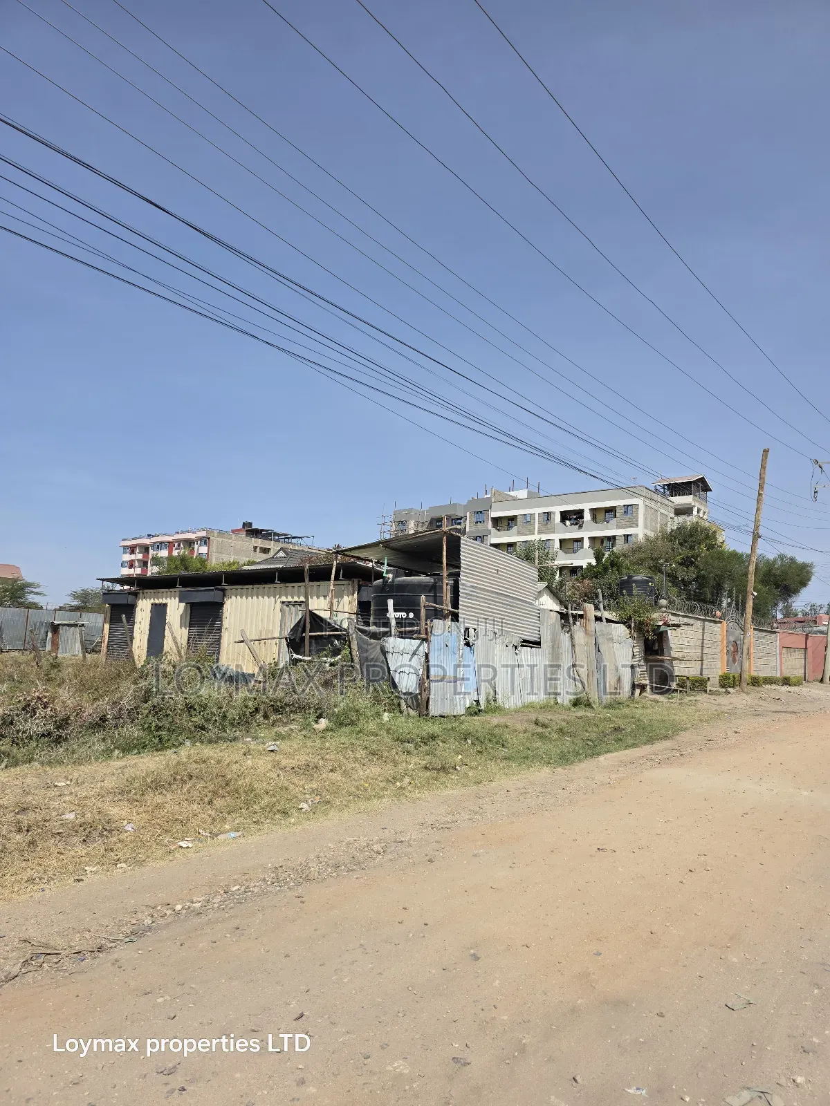 50/100 Commercial Plot Kitengela Second Row From the Tarmac Yukos. in Kitengela