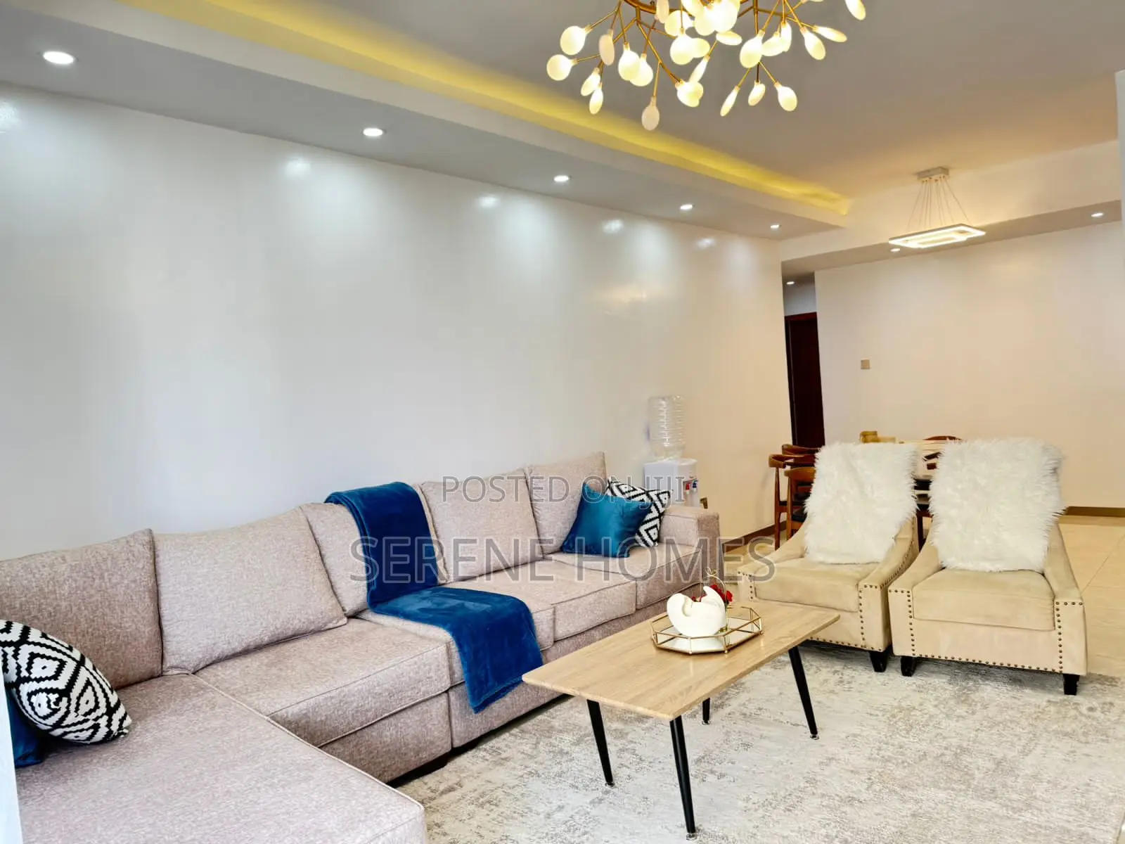 Furnished 3bdrm Apartment in Kilimani for rent in Kilimani