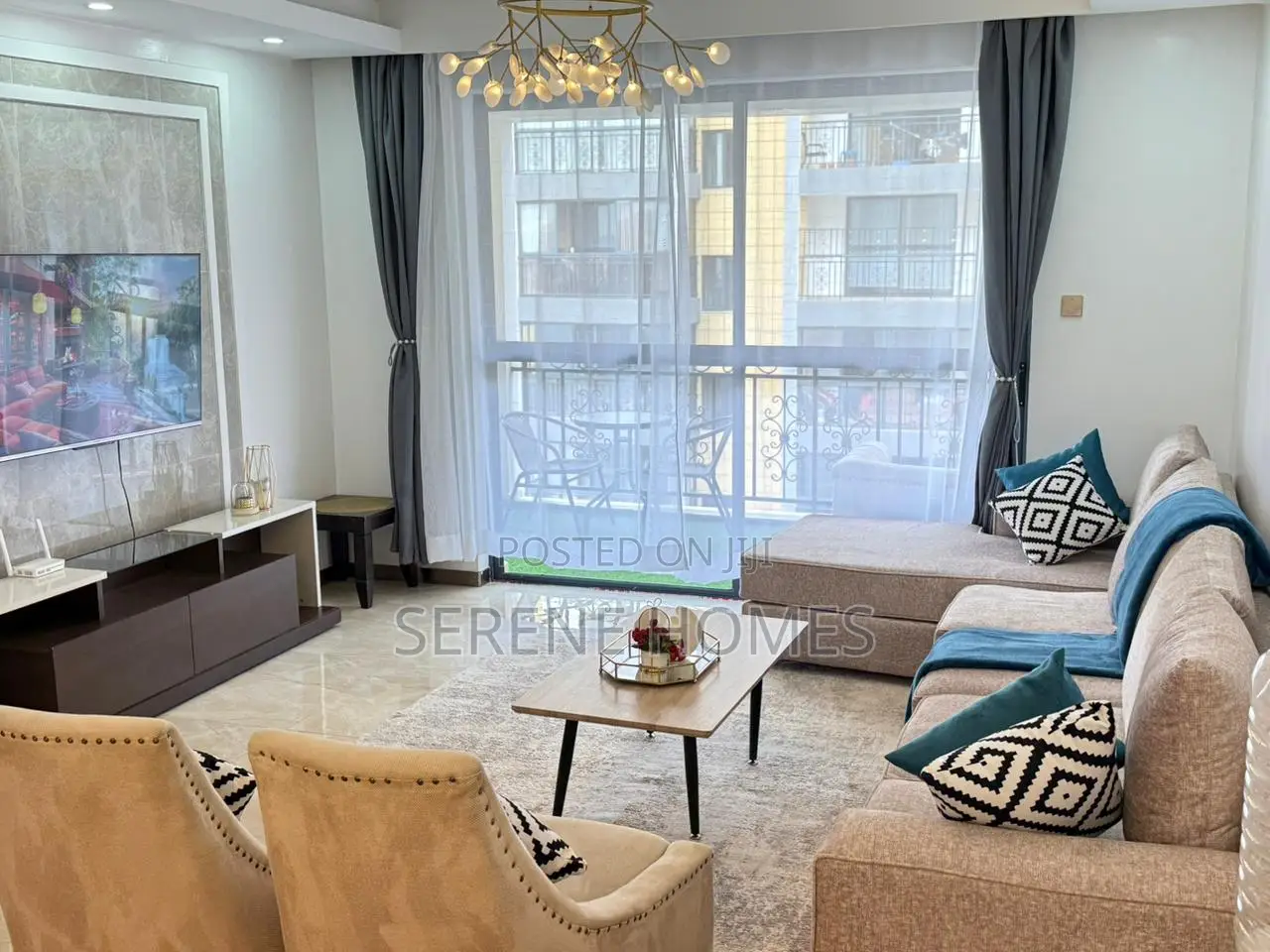 Furnished 3bdrm Apartment in Kilimani for rent in Kilimani