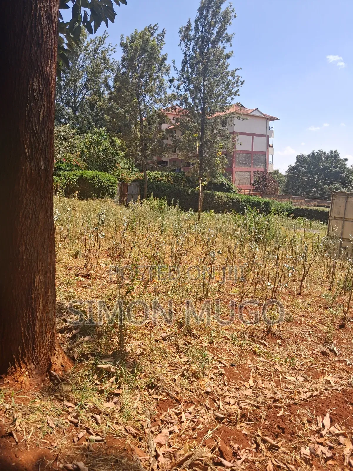 Thindigua Kiambu Road Prime 97x1163 Corner Plot Ideal for Apartments in Thindigua/Kasarini