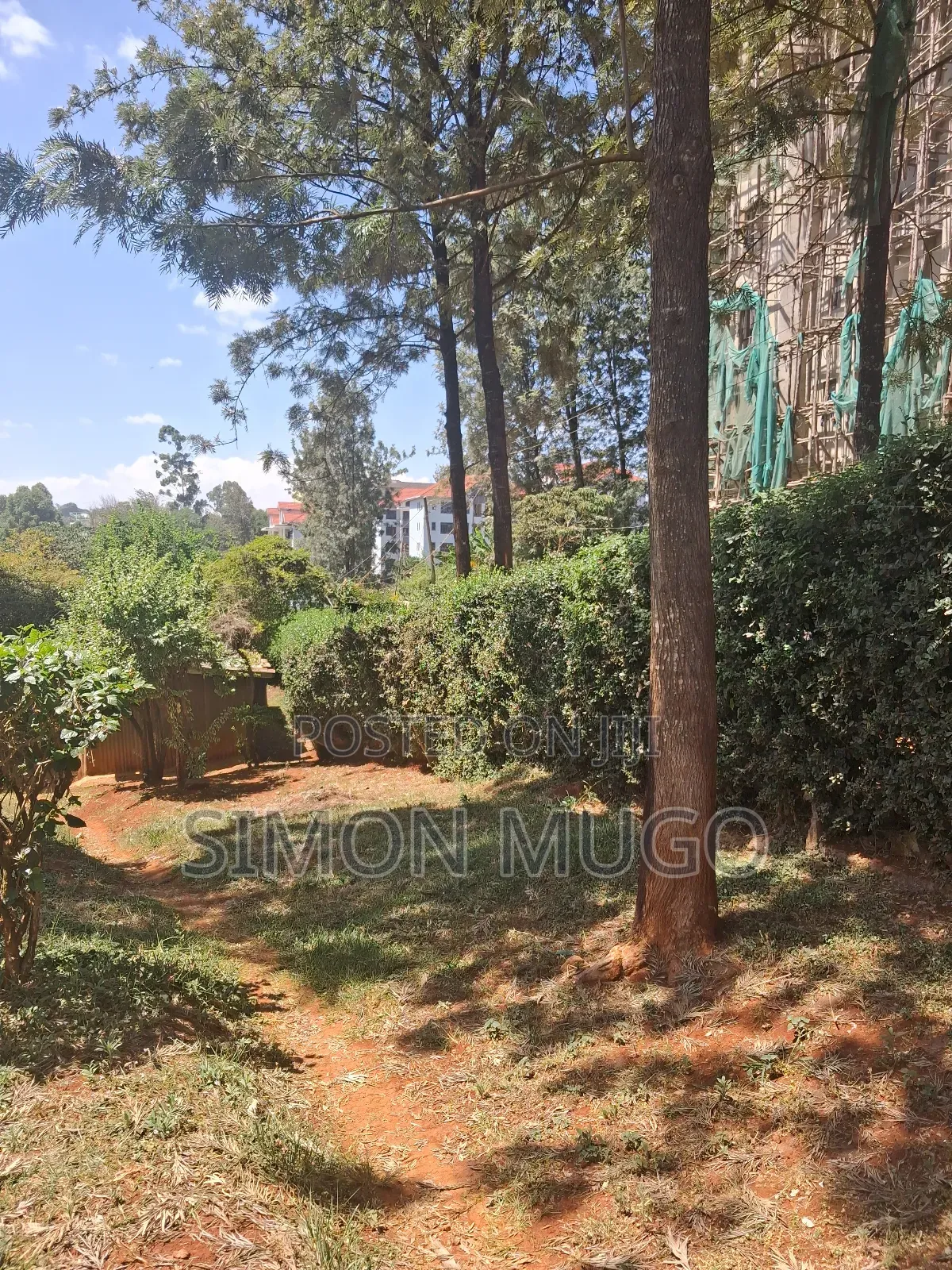 Thindigua Kiambu Road Prime 97x1163 Corner Plot Ideal for Apartments in Thindigua/Kasarini