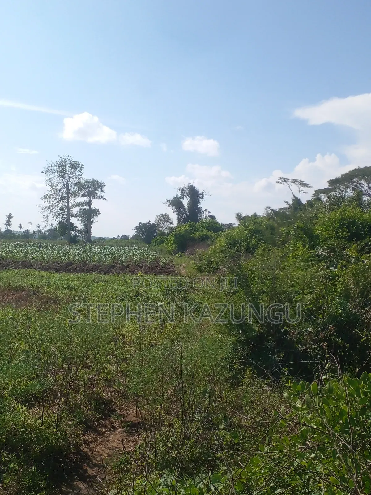 21 Acres of Land Near to River Galana, in Singwaya. in Malindi