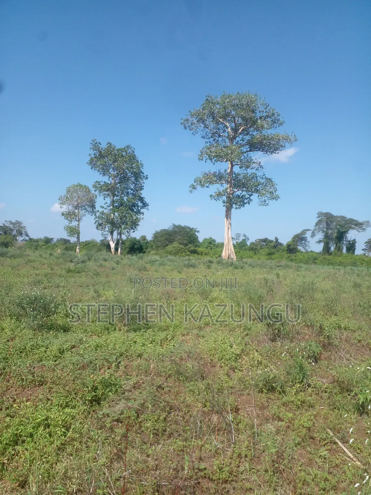 21 Acres of Land Near to River Galana, in Singwaya. in Malindi
