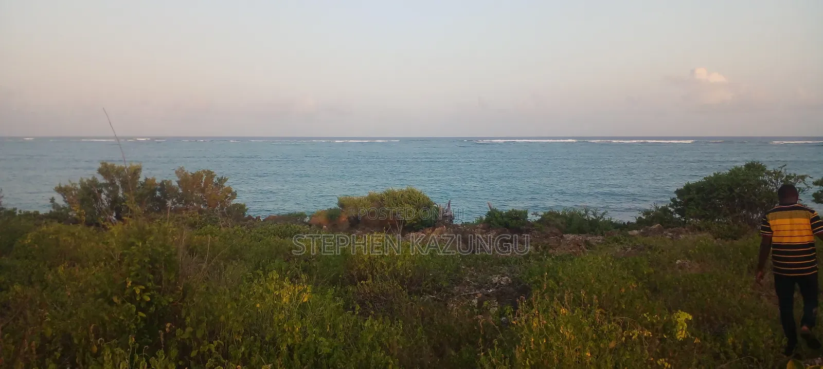 Galu Beach Plot 3.5 Acres on Sale. Close to the Cool Kaya Forest. in Ukunda