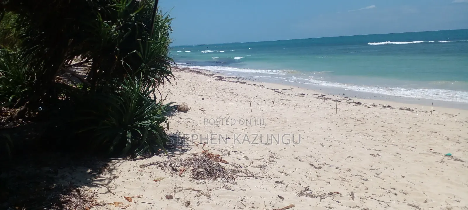 Galu Beach Plot 3.5 Acres on Sale. Close to the Cool Kaya Forest. in Ukunda