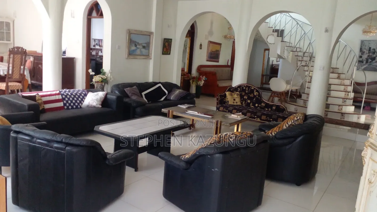 Furnished 8bdrm House in Cdv House Galu Beach, Ukunda for sale in Ukunda