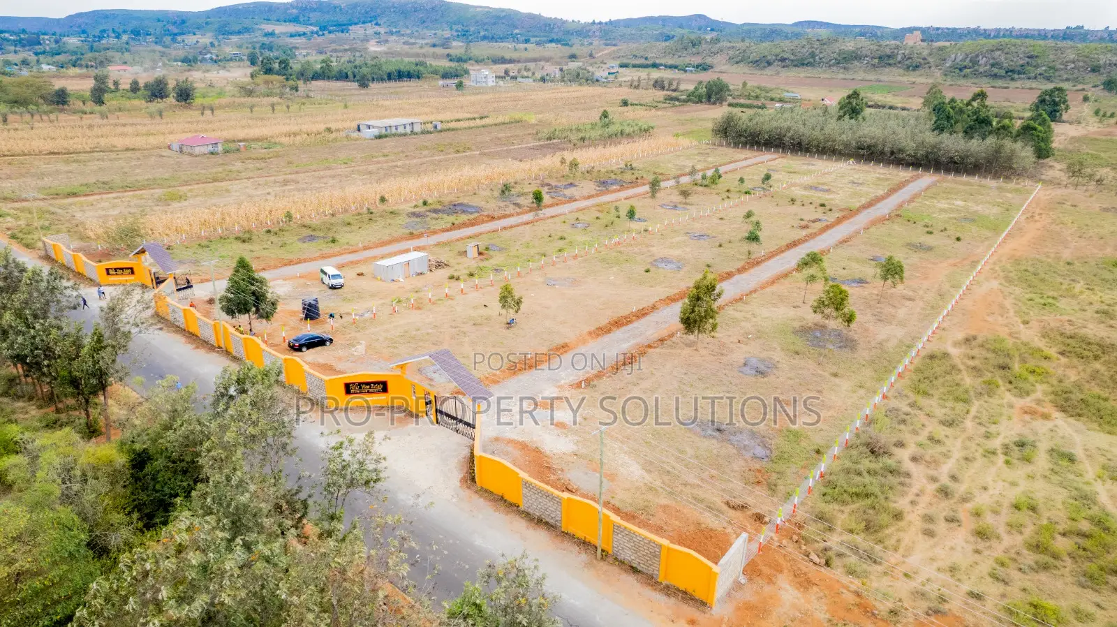 Residential Serviced Plots Fronting Tarmac for Sale in Kikuyu, Kamangu in Kikuyu