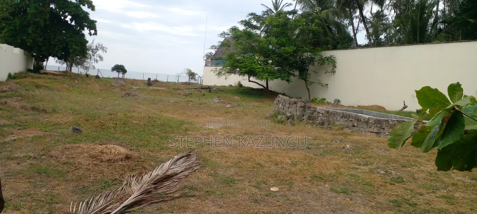 1 Acre White Sandy Beach Plot at Galu Beach in Diani. in Ukunda